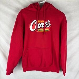 Raising Cane's Chicken Fingers Red Pullover Hoodie